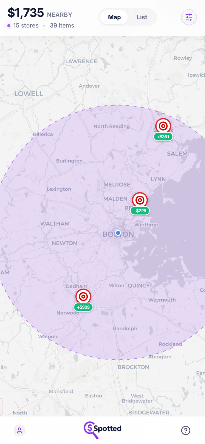 Store Map View - Tap to enlarge